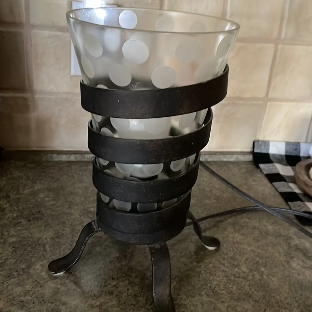 Ethan Allen spiral metal